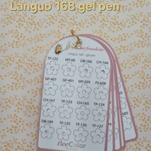 Nuancier Languo 168 Gel Pen