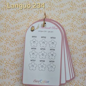 Nuancier Languo 234 Gel Pen